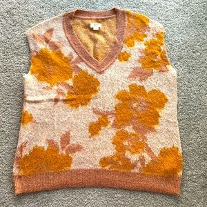 Maeve Box Sweater Vest - L